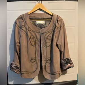 OBZEE New York 100% Lambskin Leather Jacket